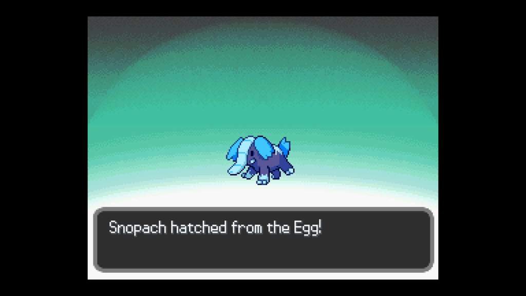 Pokemon uranium Shiny snopach masuda method 6/1024 odds 30/11/2022 🐘 ️