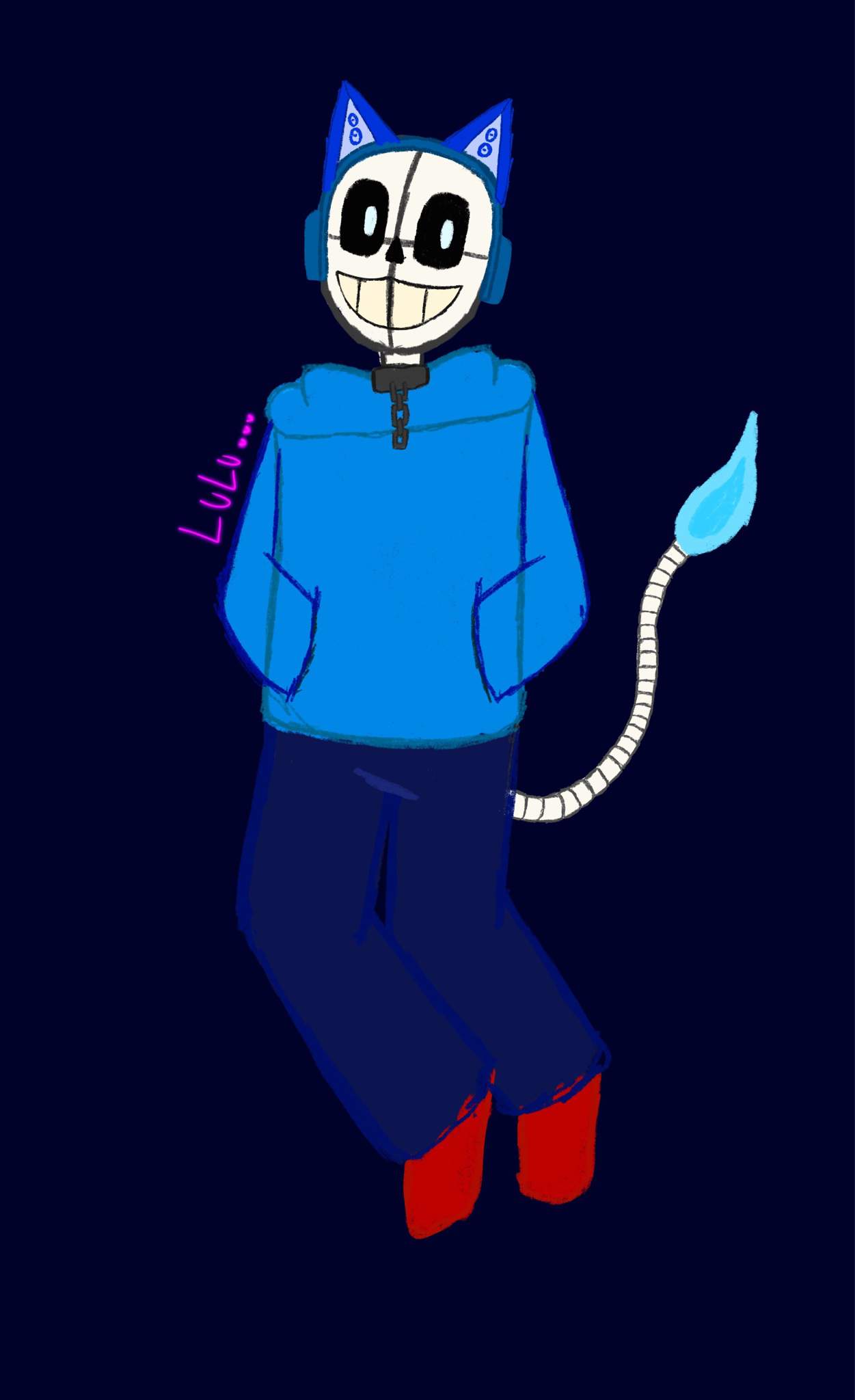 Another Redraw Of An Oc They’re Named Sammy Undertale Aus Amino