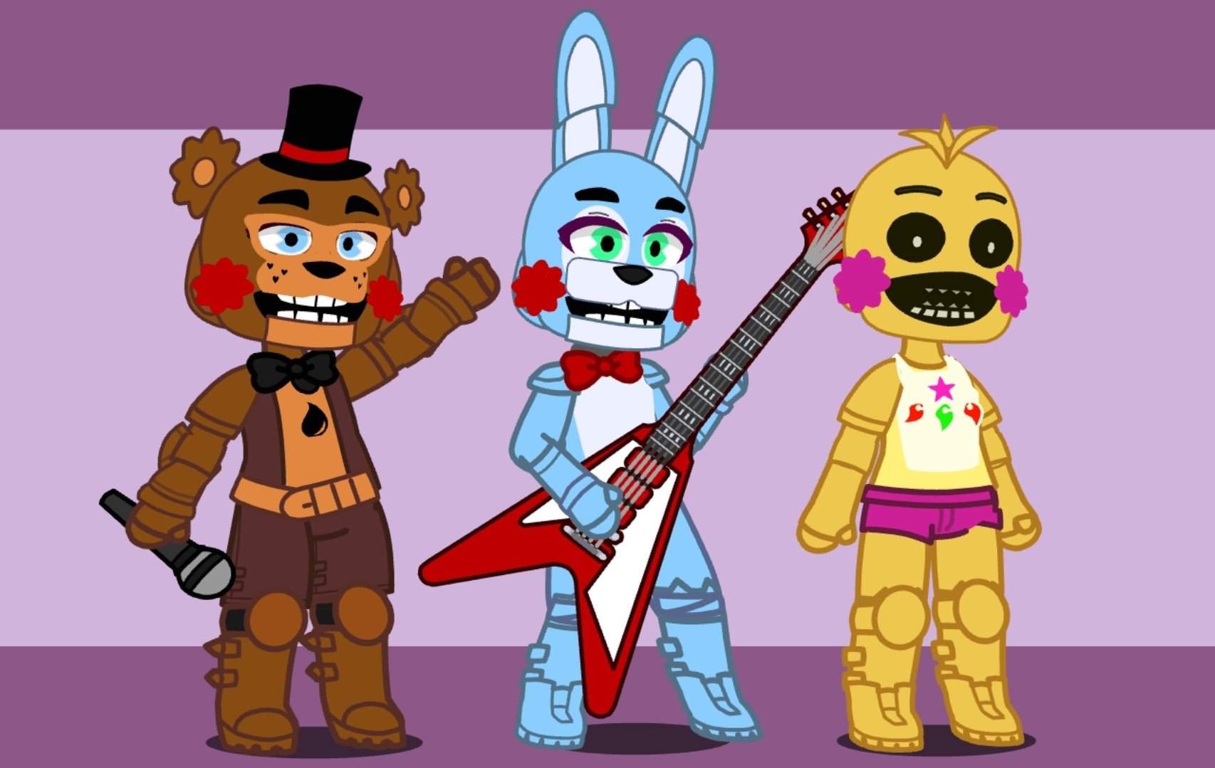 Fnaf2 Redesigns Fnaf Gacha Amino Amino