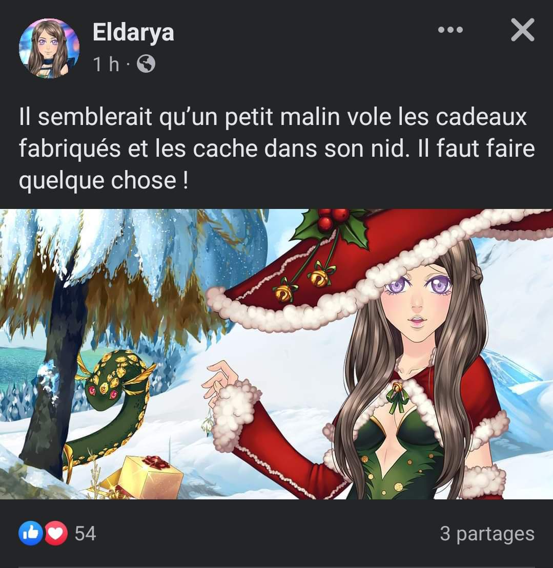 Eldarya Second Teaser Event Noël Amour Sucré, Eldarya France Amino