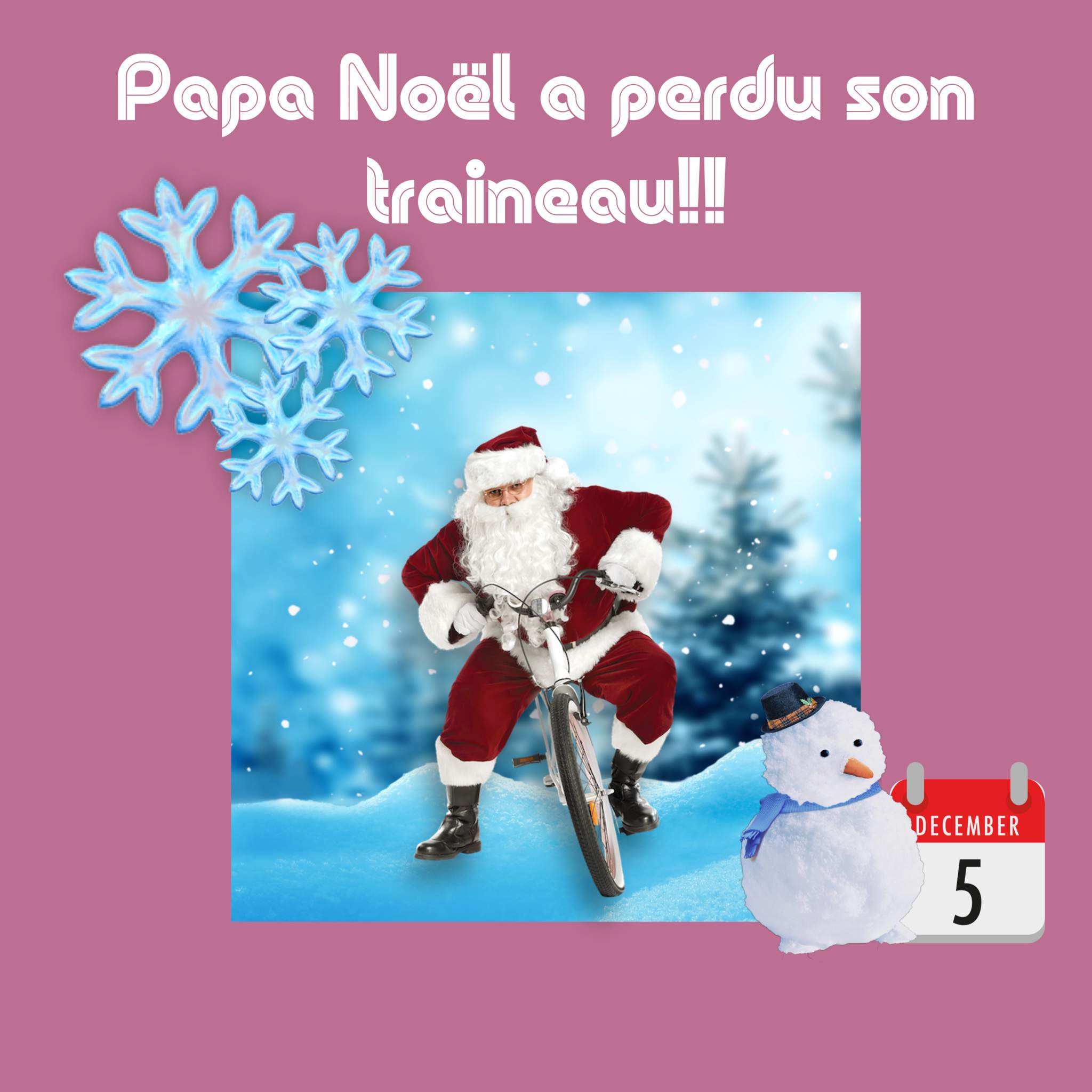 5 décembre Papa Noël a perdu son traineau • Rp • Amino