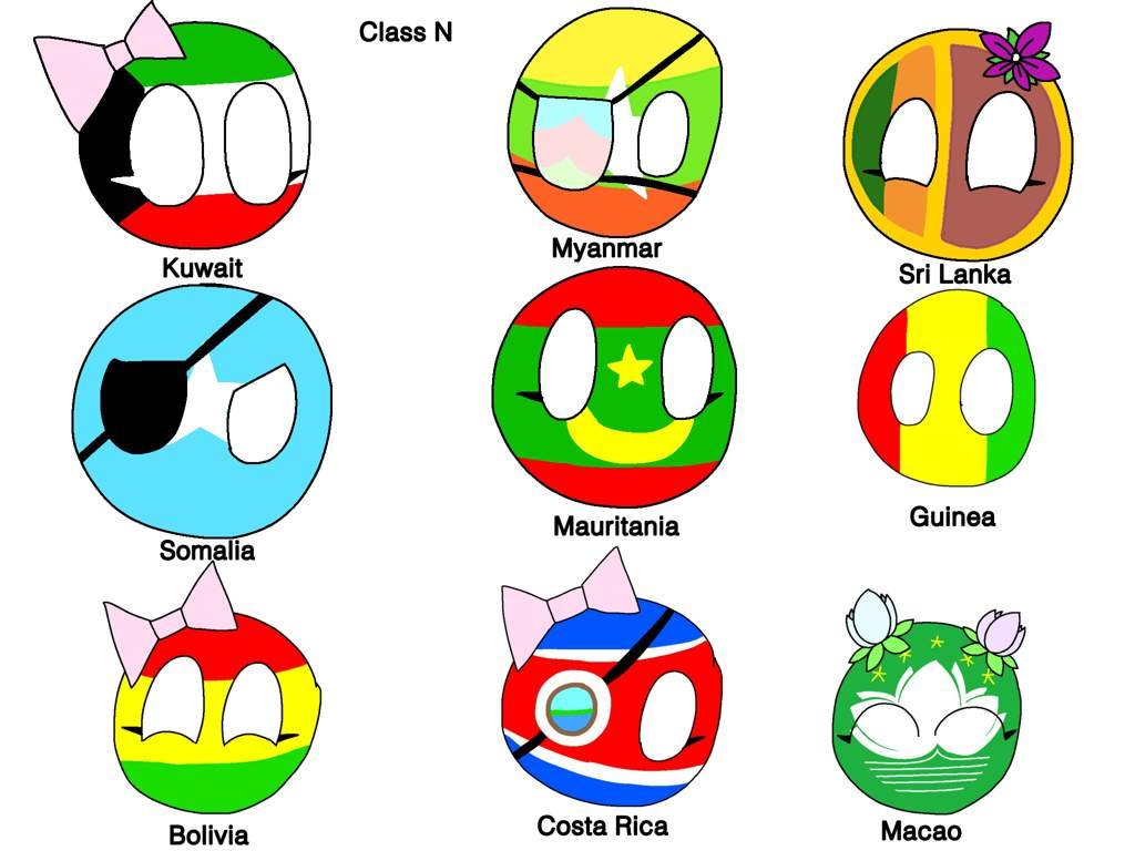 Countryballs School 5 Students (for GyLala) | Worlds of countryballs Amino