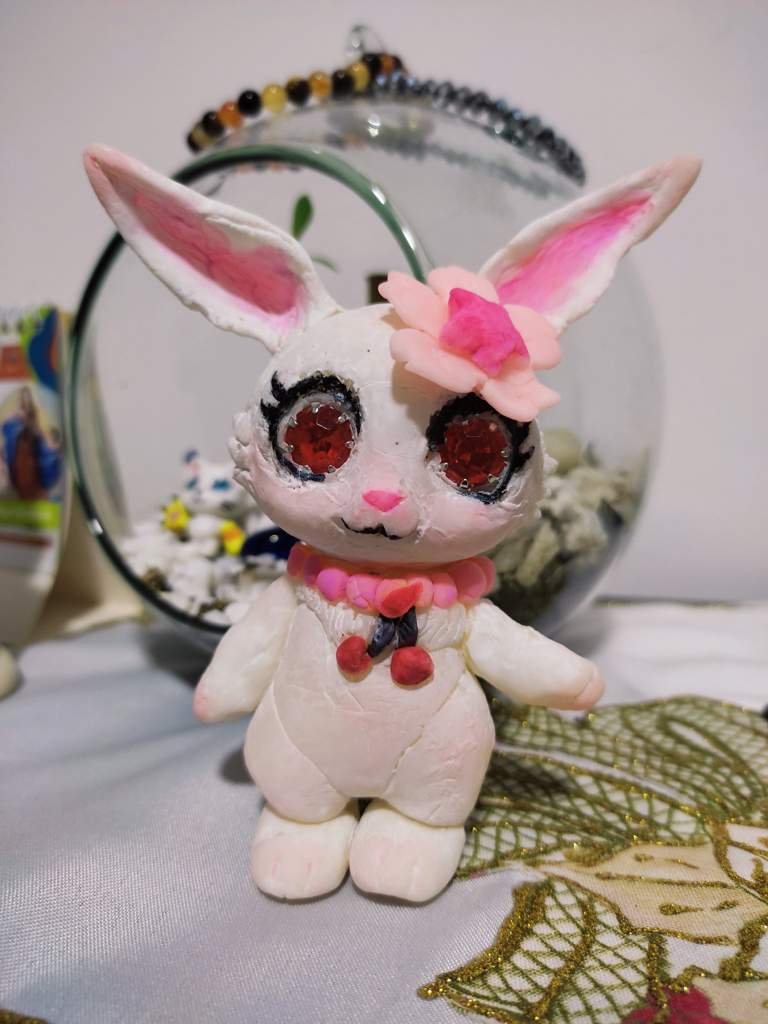 Just leaving a little porcelain Ruby i made with real rubies ️