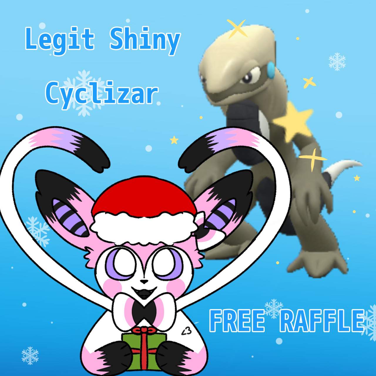 Legit Shiny Cyclizar Christmas Giveaway Pok Mon Amino