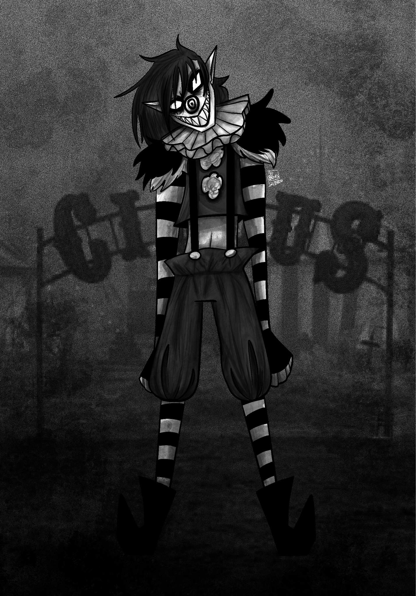 Laughing Jack Fan Art ├creepypasta™┤ Amino 6478