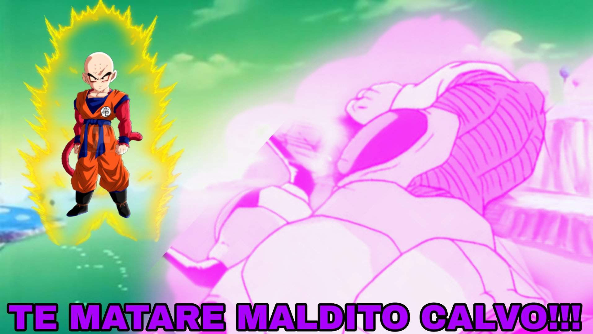 Qhps Krillin Se Transforma En Ssj Contra Freezer Dragon Ball