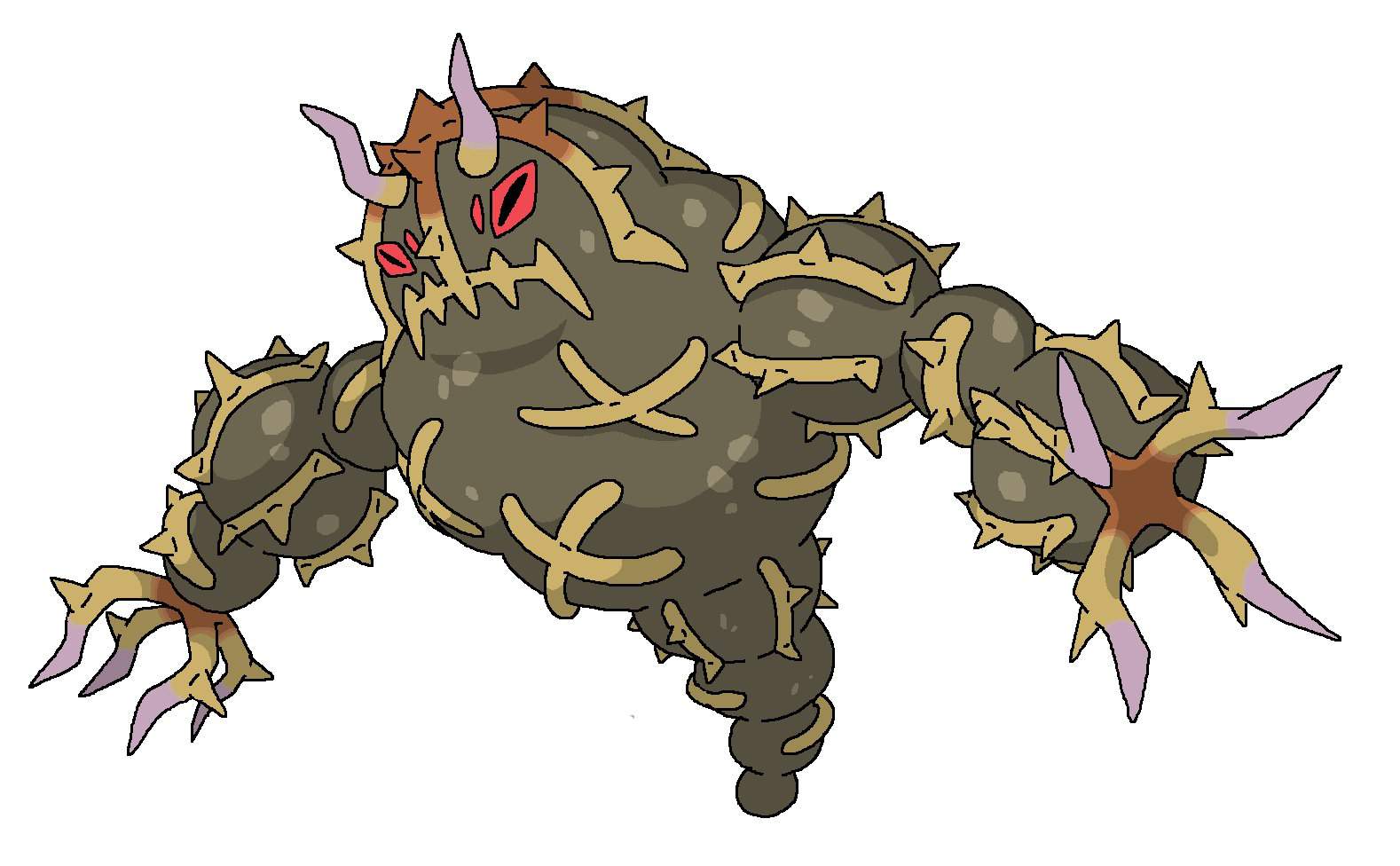 Fakemon.: Bramblegrimm. 