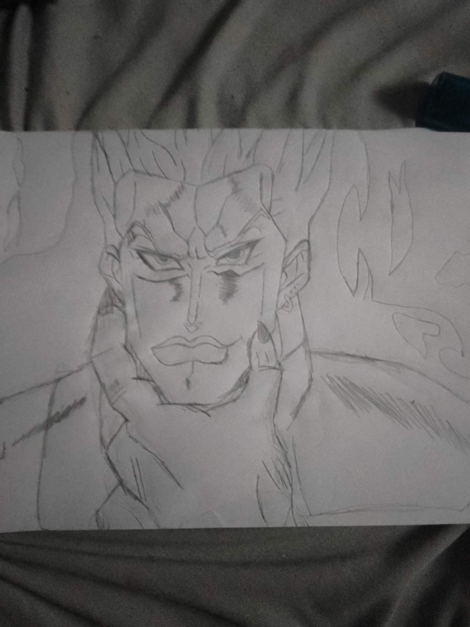 Tentativa De Desenhar Dio Final Desenho Rascunho E Pintura Amino