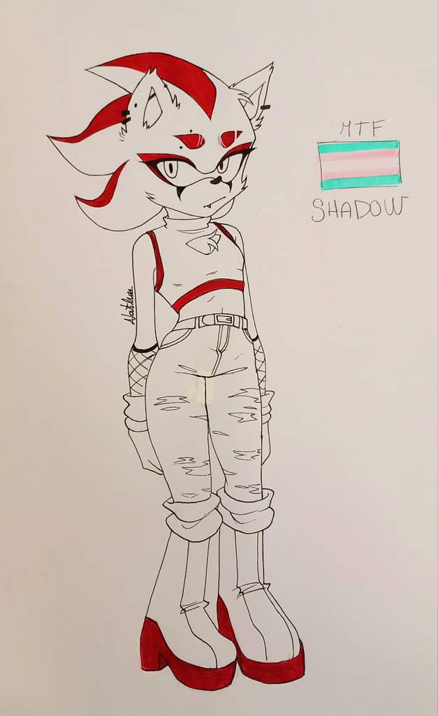 Transfem Shadow Sonic The Hedgehog Amino