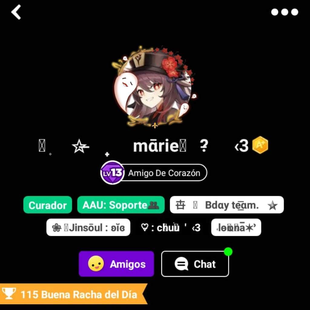 Hu tao frame Amino Frame & Event Amino