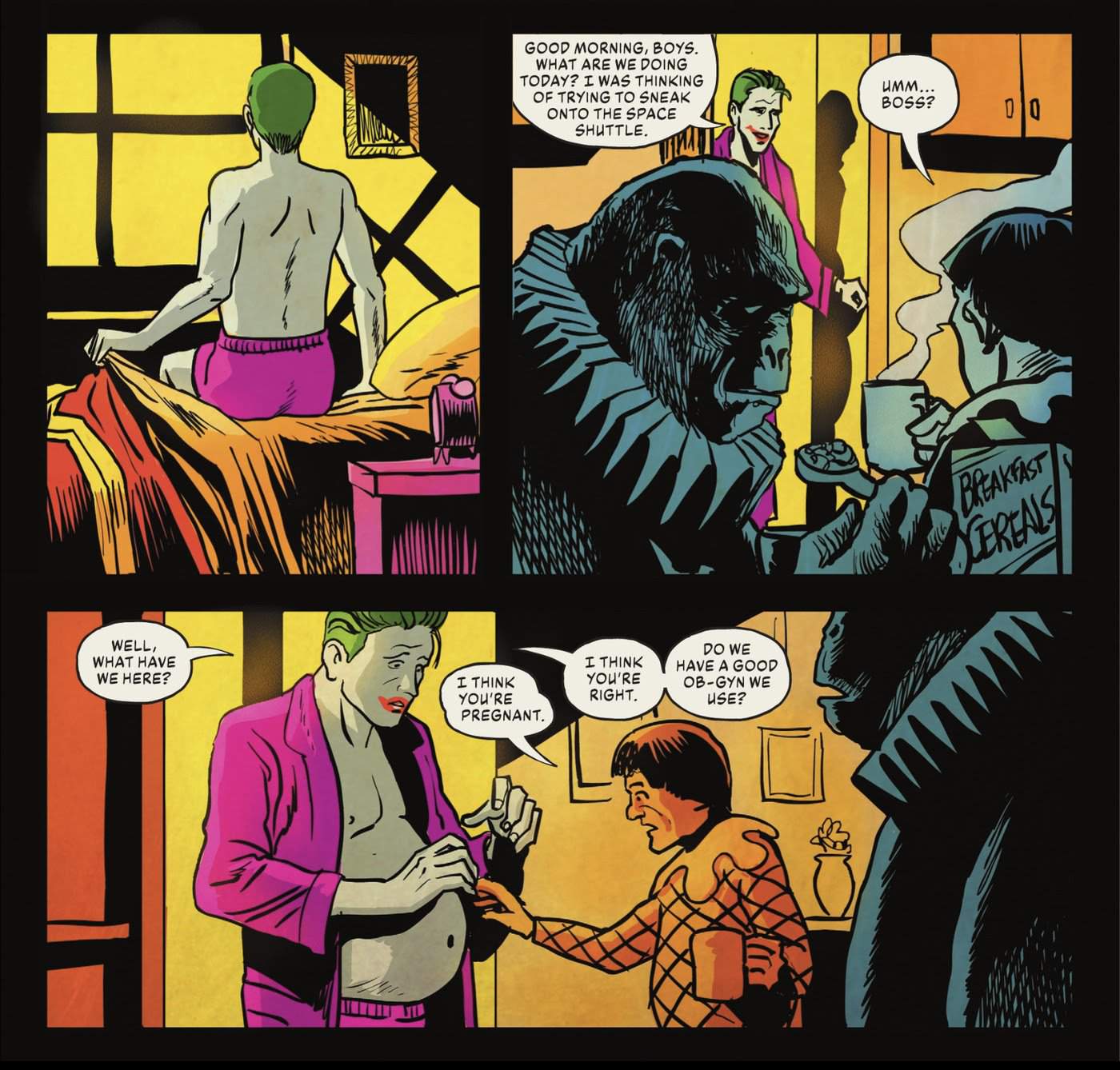 The Joker Is Pregnant And Theres A Perfectly Reasonable Explanation As To Why Dc 7944