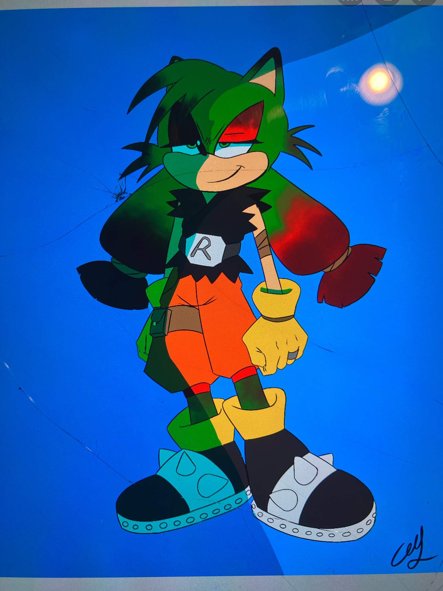 Razor Sonic the Hedgehog! Amino