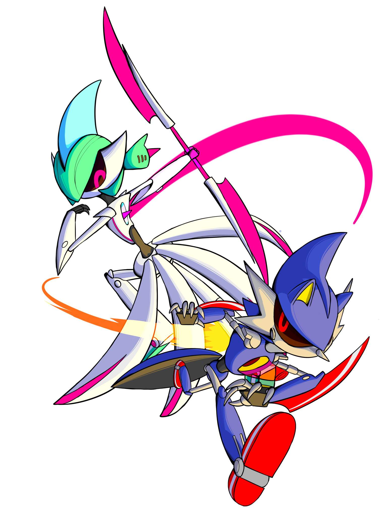 Metal Sonic Iron Valiant Fusion Sonic The Hedgehog Amino