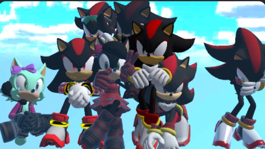 Vr Chat Got Surrounded By Shadows Sonic The Hedgehog Amino