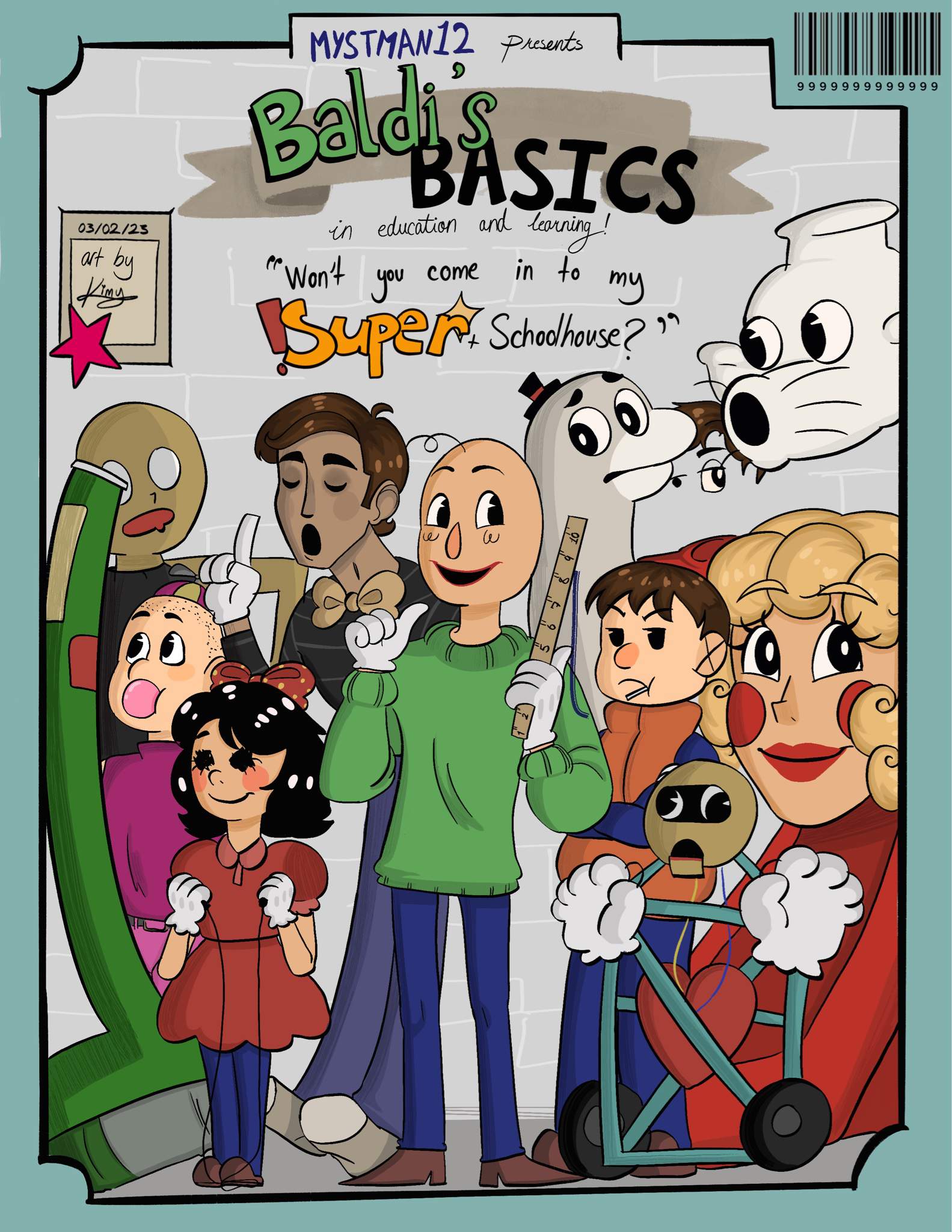 baldis basics poster