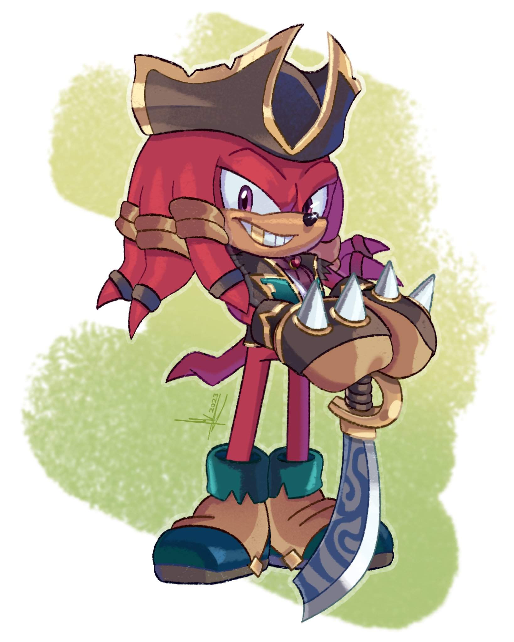 ☠️ Knuckles the Dread ☠️ Sonic the Hedgehog! Amino