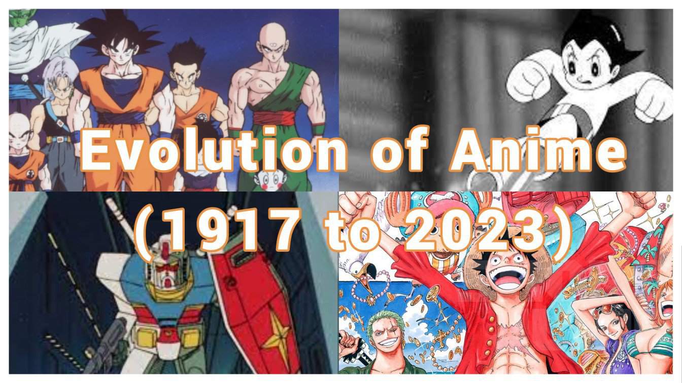 The Evolution of Anime (19172023) Anime Amino