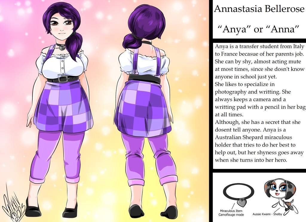 Anastasia Bellerose Wiki Miraculous Amino