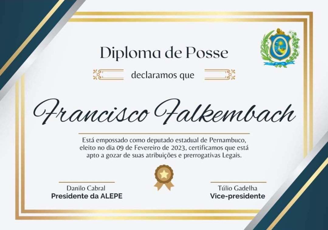 Diploma De Posse Wiki PERNAMBUCO Amino