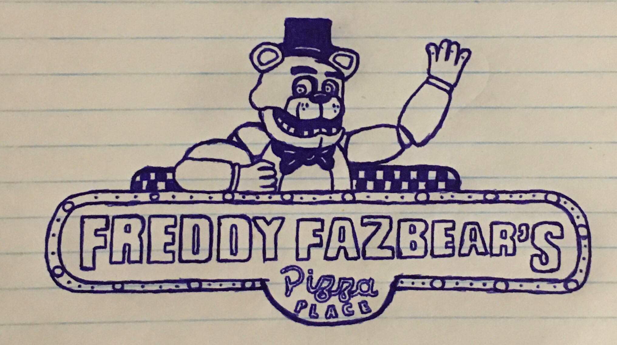 Freddy Fazbears Pizza Place Logo Fnaf Movie Five Nights At Freddy