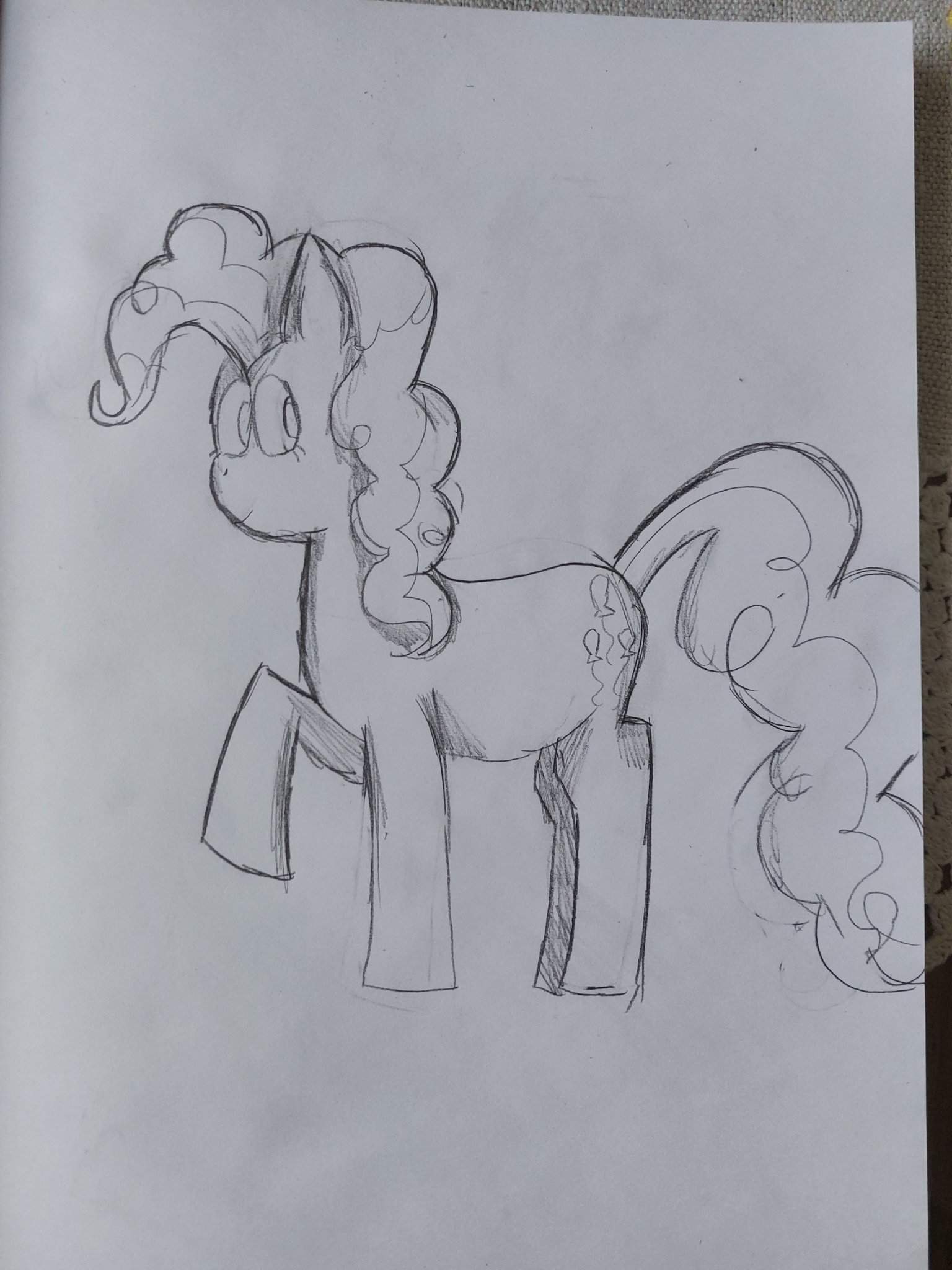 I Finished The Pinkie Drawing I Hope You Guys Like It Equestria