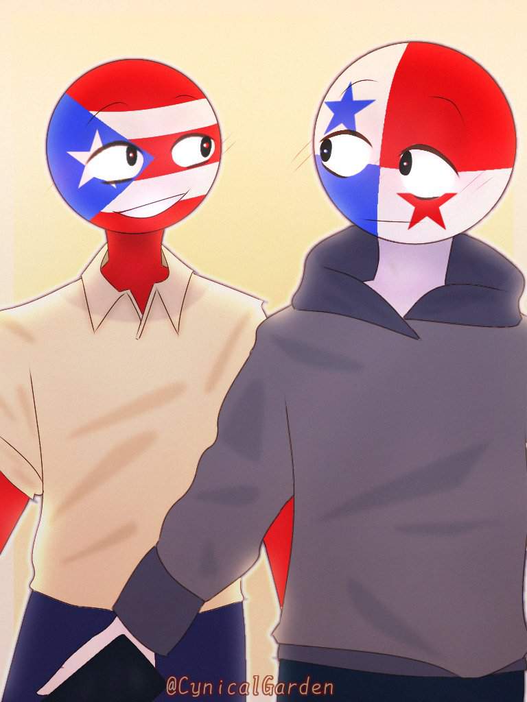 🇵🇷 Puerto Rico And 🇵🇦 Panama •countryhumans Amino• Eng Amino 