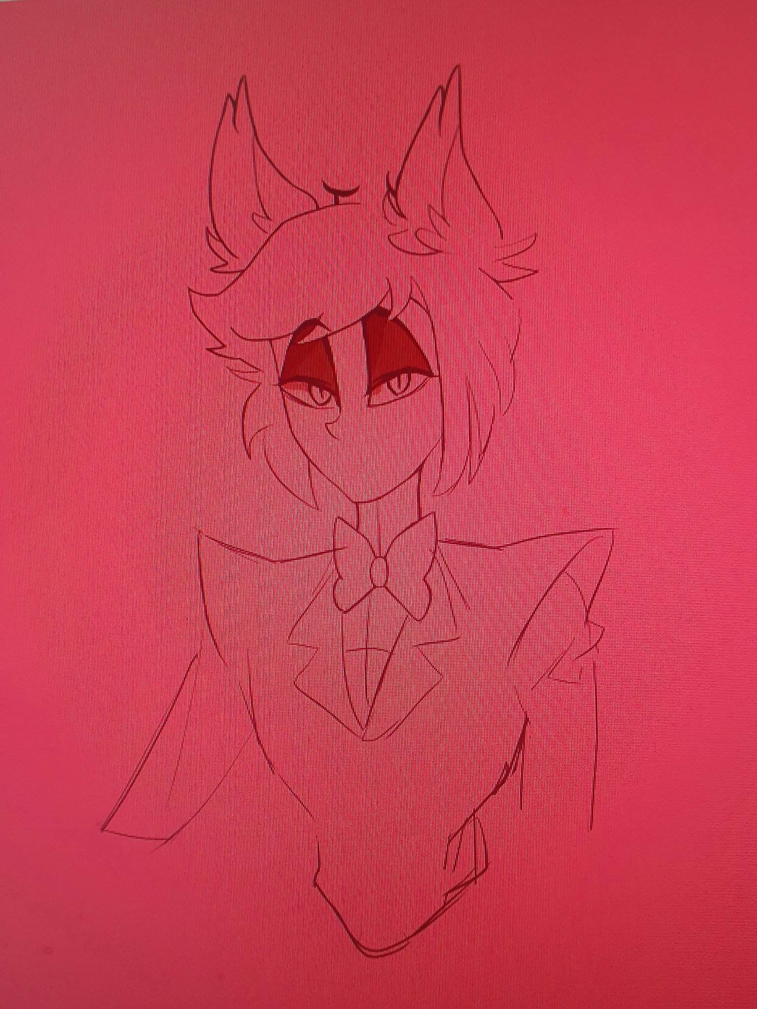 An Alastor Type Of Drawing Hazbin Hotel Official Amino