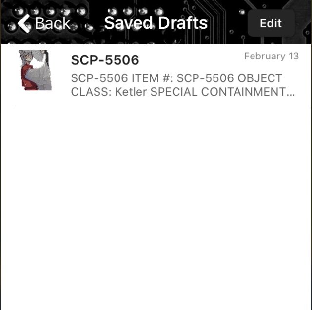 Still A Wip Scp Foundation Amino