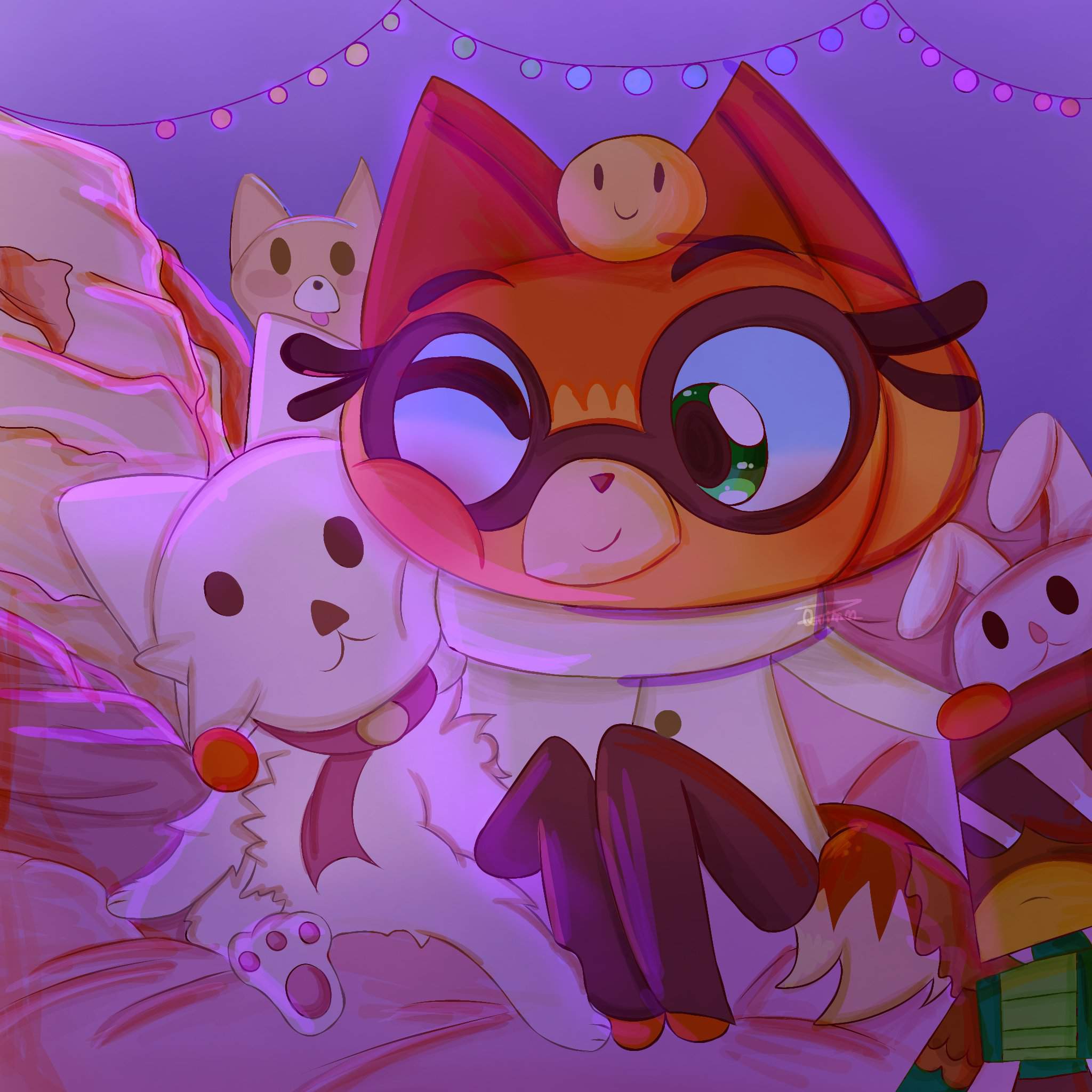 Drfox With Plushies 6769