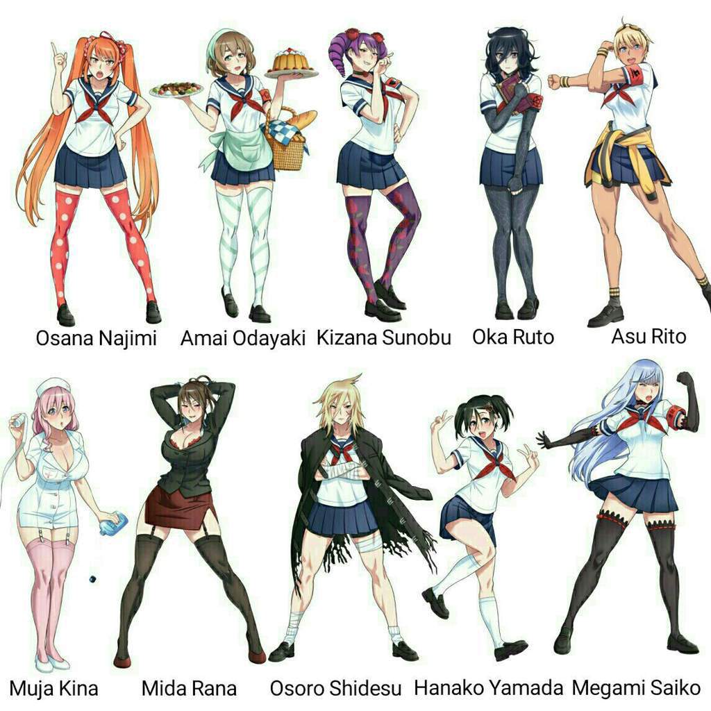 Whos Your Favorite And Least Favorite Rival Yandere Simulator💜 Amino