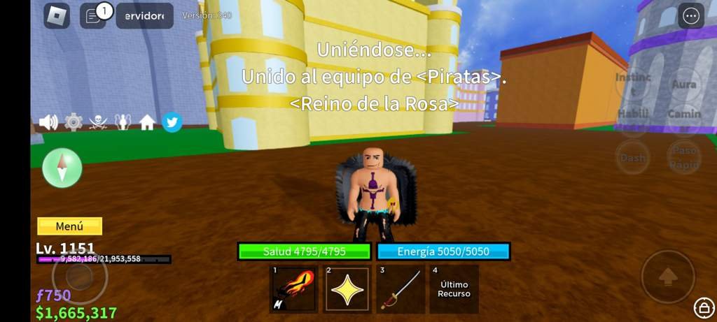 Un día normal en Blox fruit parte 7 | Sunset Paradise SV Amino