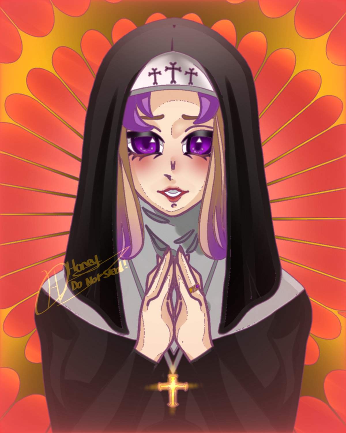 Manami But As A Nun Oc Art Demon Slayer Amino