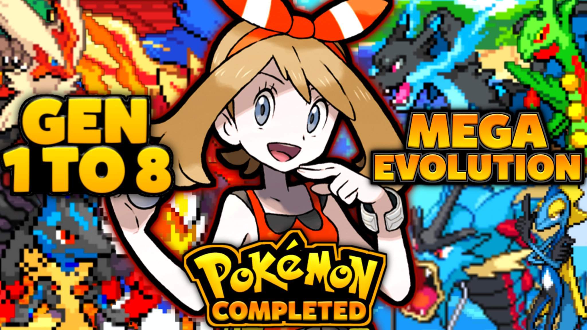 Pokemon Gba Rom Hack 2023 With Mega Evolution Gen 1 8 Randomizer