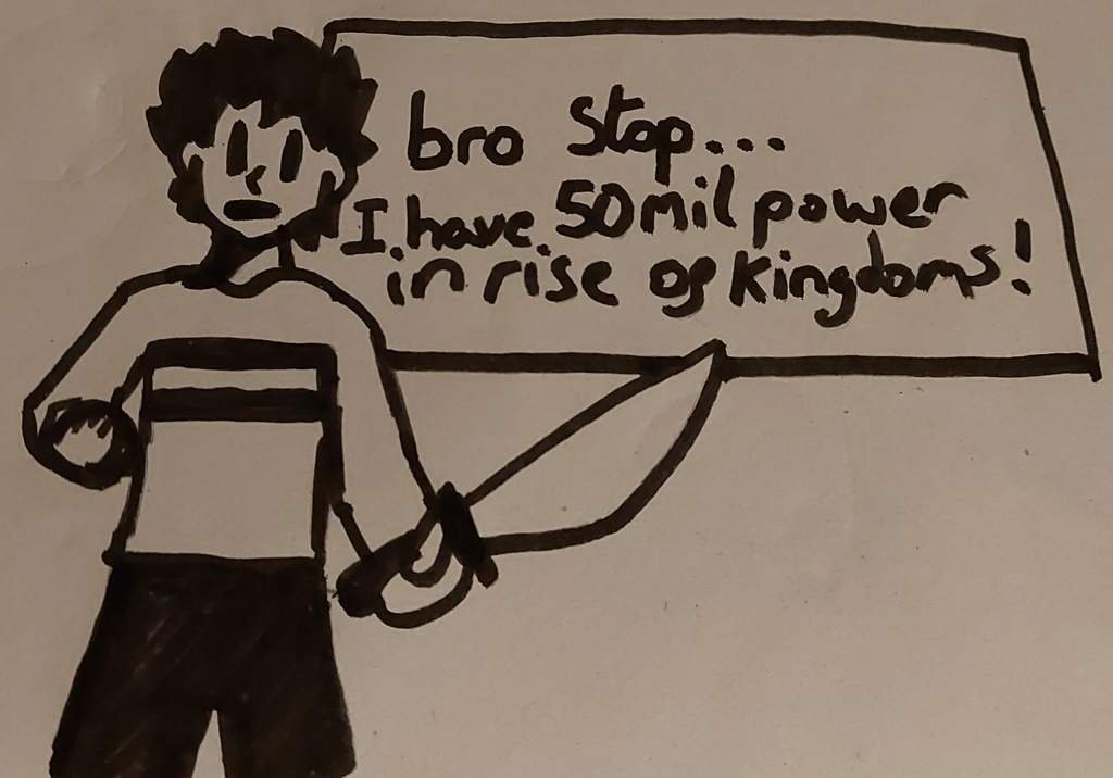 i have 50 million power in rise of kingdoms copypasta