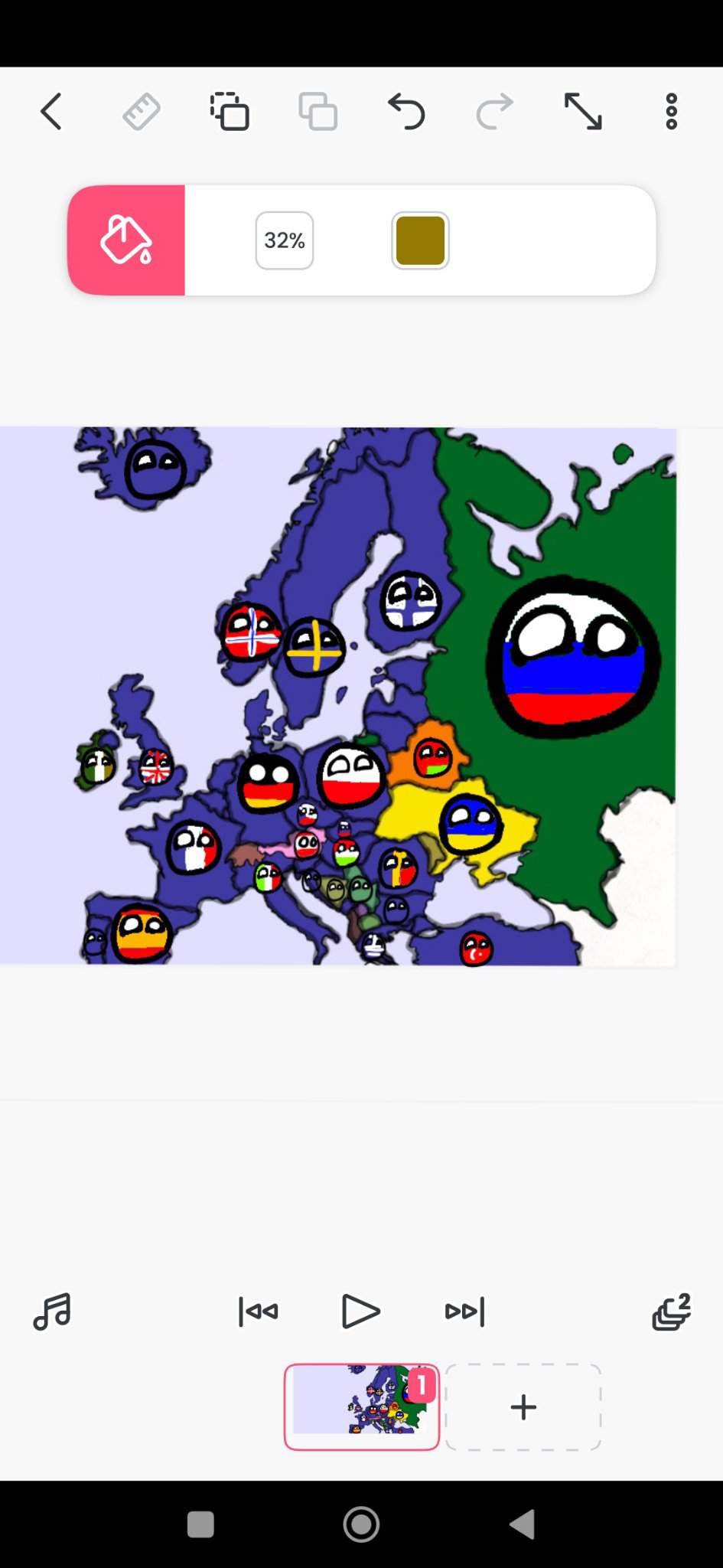 Europe Polandball Amino 8744