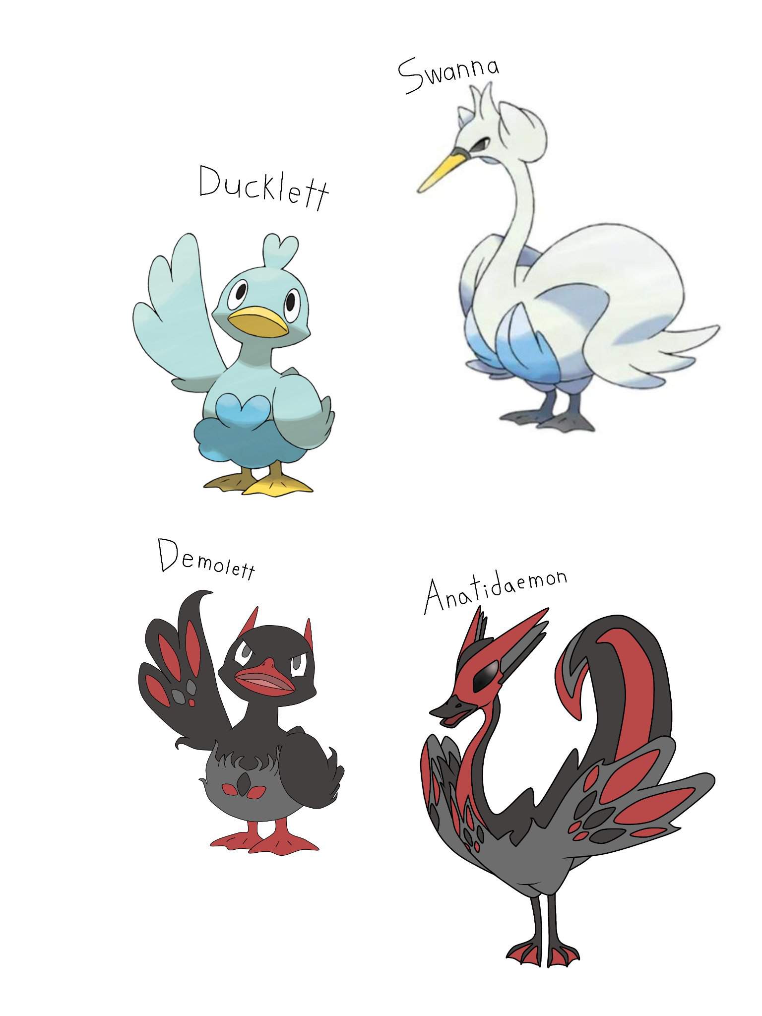 Convergent Form And Evolution Of Ducklett Pokémon Amino