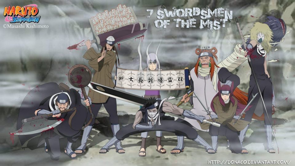 Seven Ninja Swordsmen of the Mist | Anime Amino