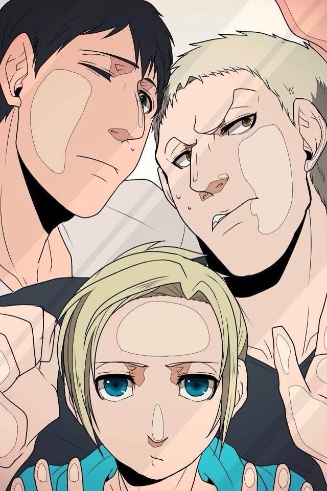 Reiner X Annie X Bertholdt Wiki Anime Amino