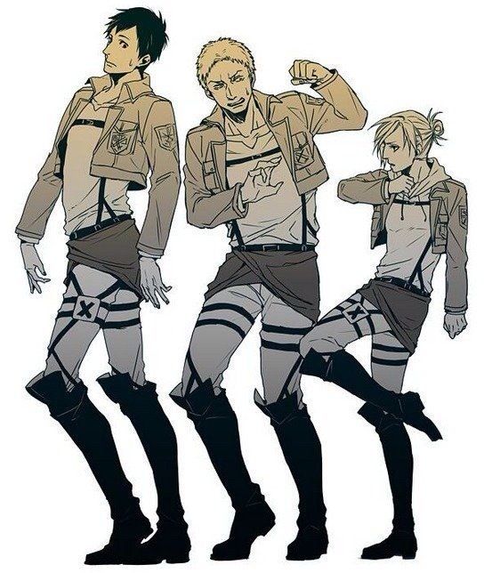 Reiner X Annie X Bertholdt Wiki Anime Amino