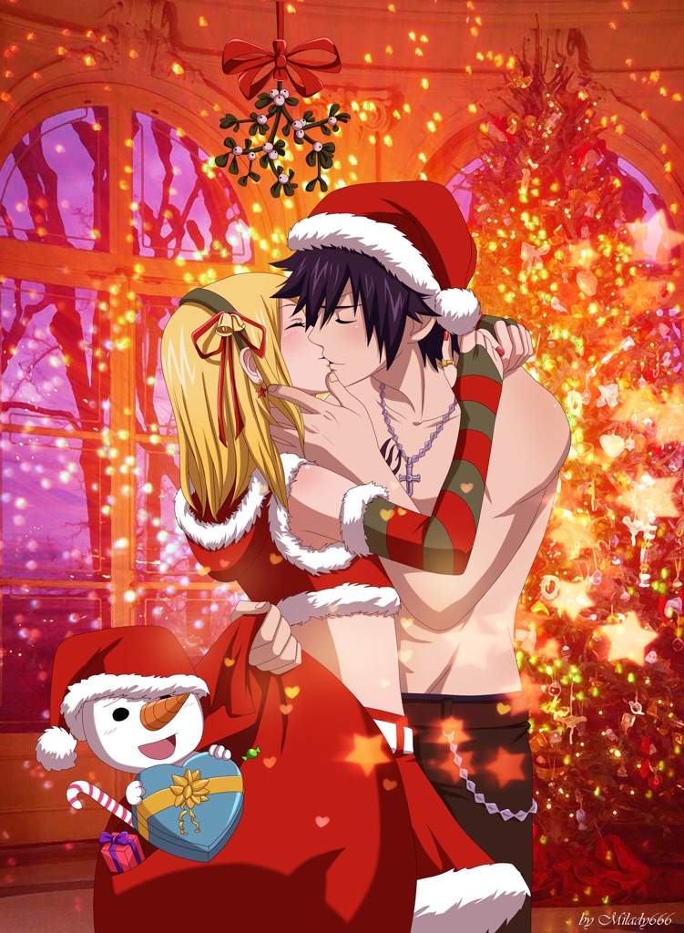 mistletoe kiss anime