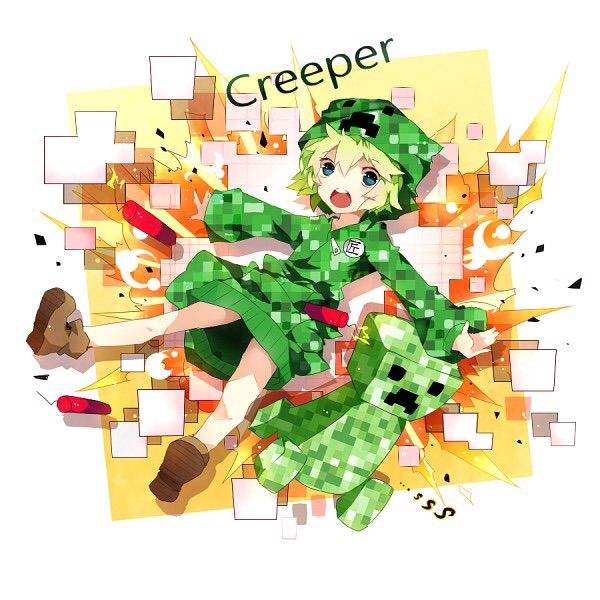 Anime Creeper Fan Art | Wiki | Minecraft Amino