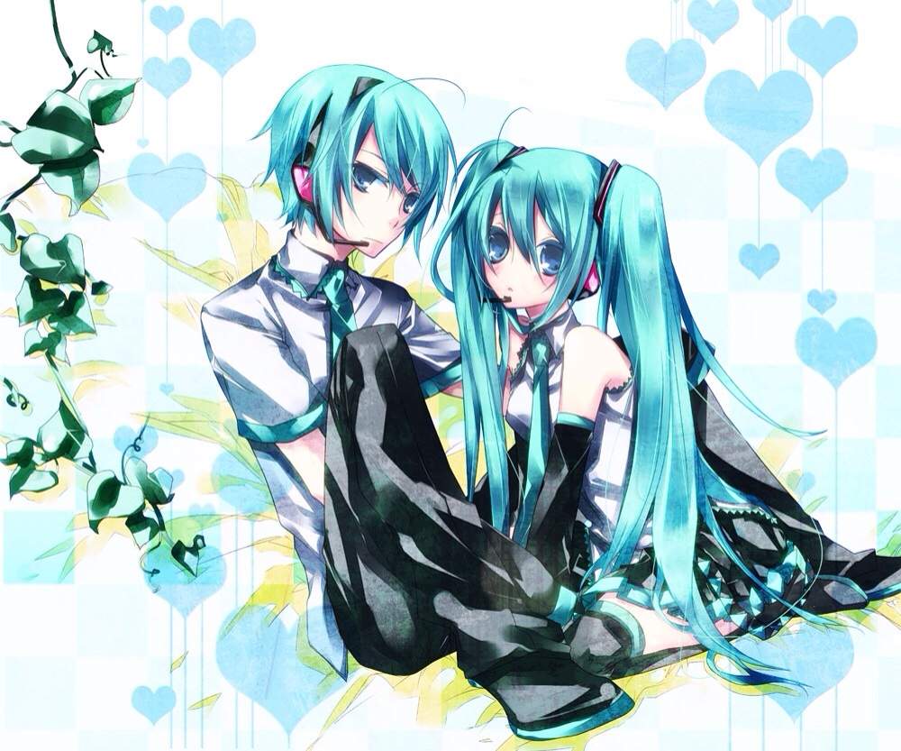 Hatsune Miku and Mikuo! 