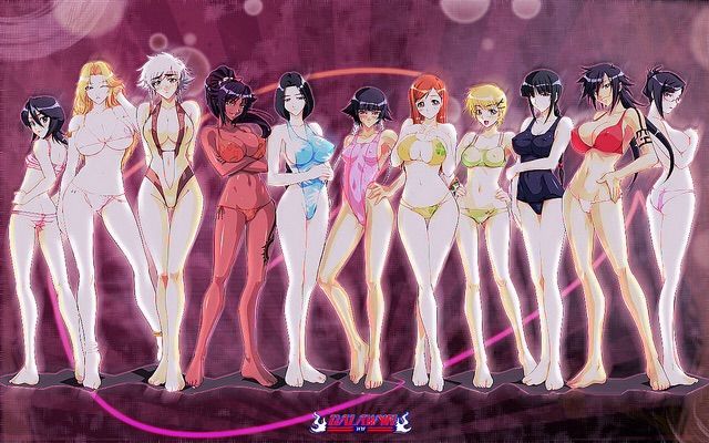 Bleach anime girl