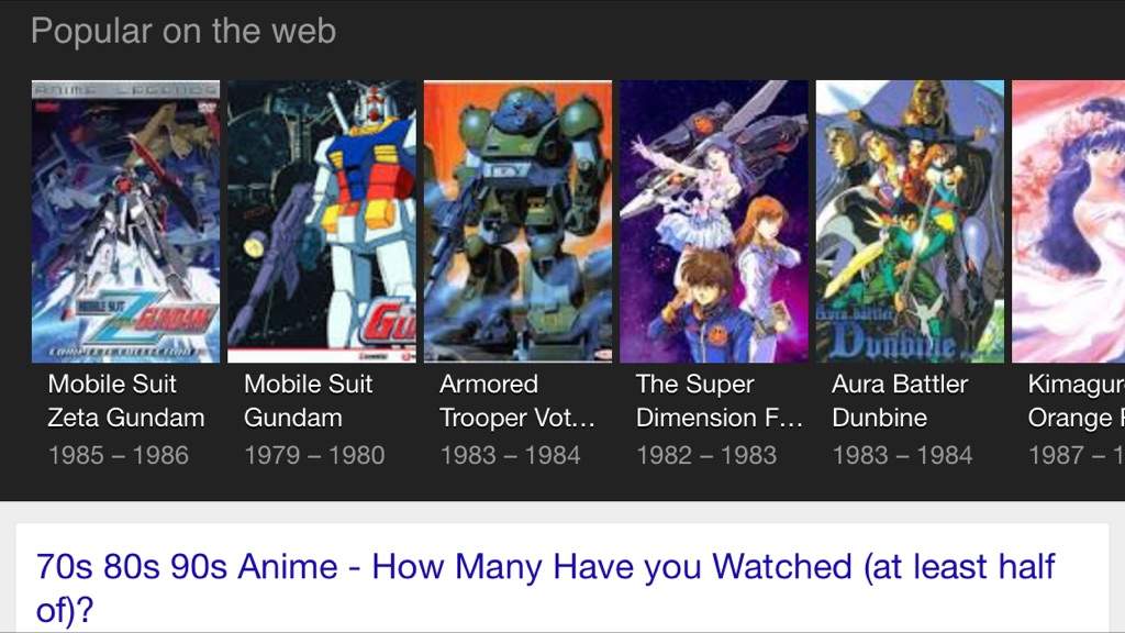 80 S Anime List Anime Amino