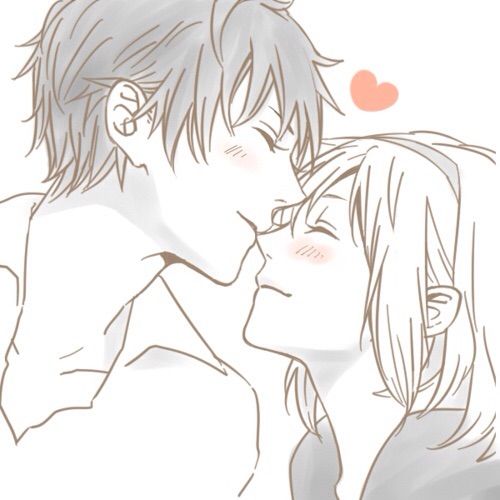 Anime Kiss On Cheek
