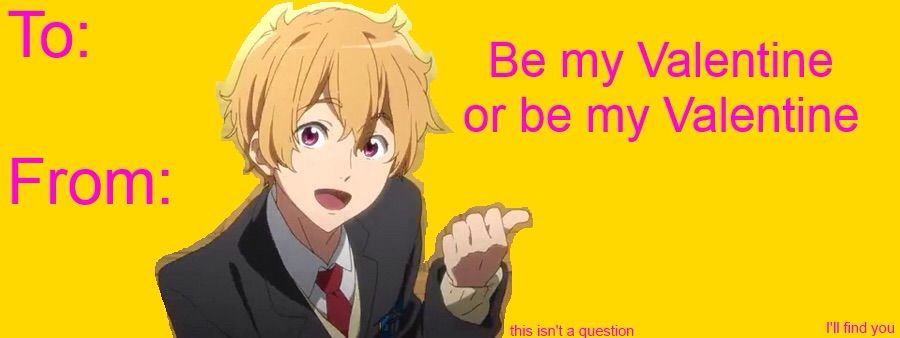 Valentines day cards | Anime Amino