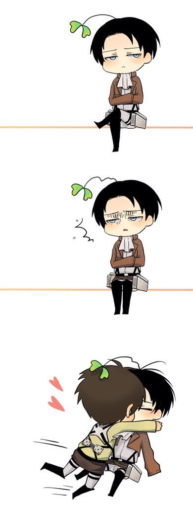 Levi X Eren Chibi | Anime Amino