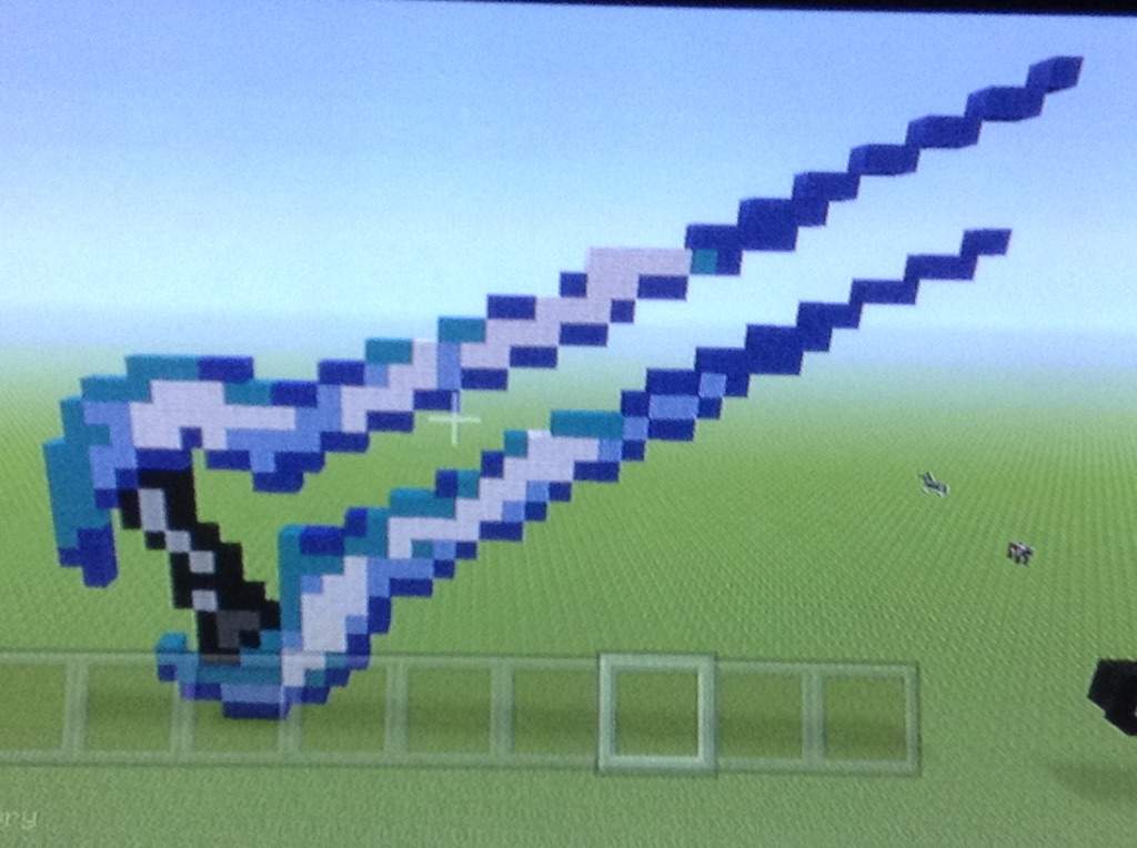 Halo Energy Sword Pixel Art Minecraft Amino