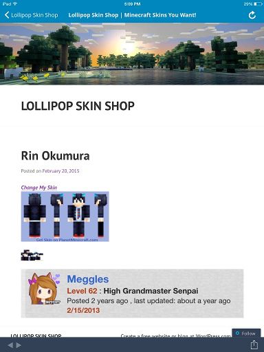 Lollipop Skins Minecraft Amino