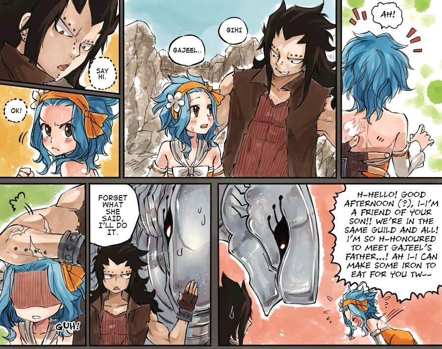 Gajeel X Levy Comics 2 | Anime Amino